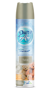 DESODORIZANTE AMBIENTE PURO AR AEROSOL TALCO 350ML
