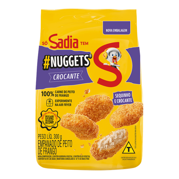 NUGGETS SADIA FRANGO CROCANTE 300G