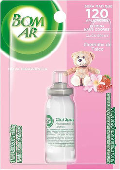 ODORIZADOR AMBIENTE BOM AR CHEIRINHO DE TALCO REFIL 12ML