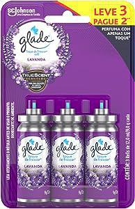 ODORIZADOR AMBIENTE GLADE TOQUE DE FRESCOR LAVANDA REFIL LEVE 3 PAGUE 2 12ML