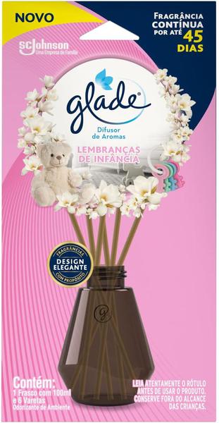 DIFUSOR AROMAS GLADE LEMBRANCA DE INFANCIA 100ML