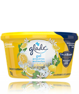 ODORIZANTE AMBIENTE GLADE GEL PEQUENOS AMBIENTES CITRUS 70G