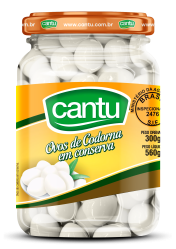 OVOS DE CODORNA EM CONSERVA CANTU 300G