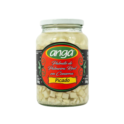 PALMITO EM CONSERVA ANGA PALMEIRA REAL PICADO 300G