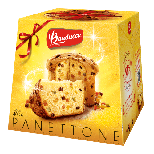 PANETTONE BAUDUCCO FRUTAS 400G