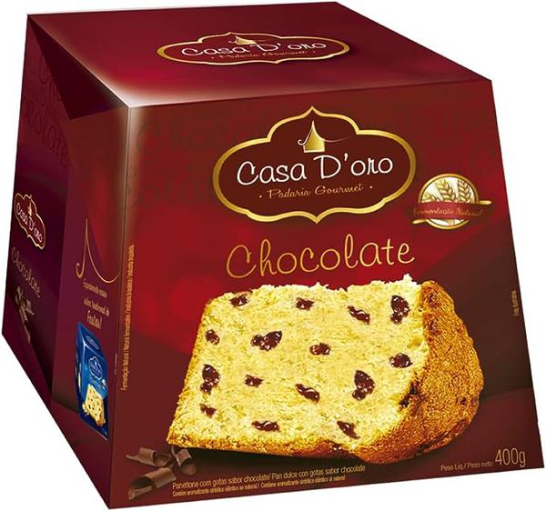 PANETTONE CASA D'ORO CHOCOLATE 400G