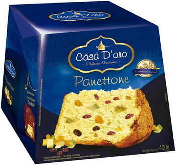 PANETTONE CASA D'ORO FRUTAS 400G