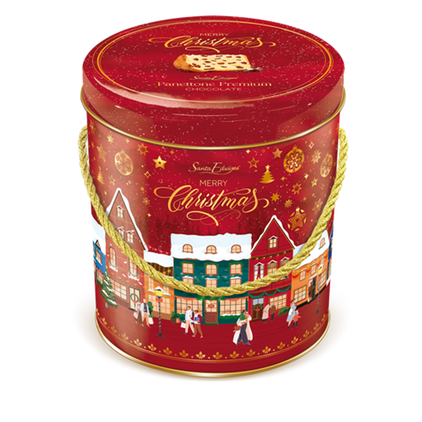 PANETTONE SANTA EDWIGES CHOCOLATE LATA 400G