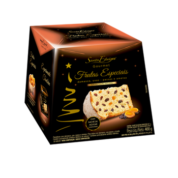 PANETTONE SANTA EDWIGES FRUTAS ESPECIAIS 400G