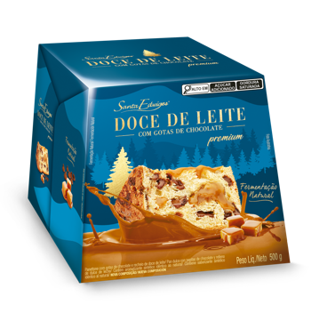 PANETTONE SANTA EDWIGES PREMIUM DOCE DE LEITE 500G