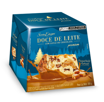 PANETTONE SANTA EDWIGES PREMIUM DOCE DE LEITE 500G
