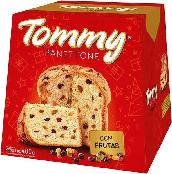 PANETTONE TOMMY FRUTAS 400G