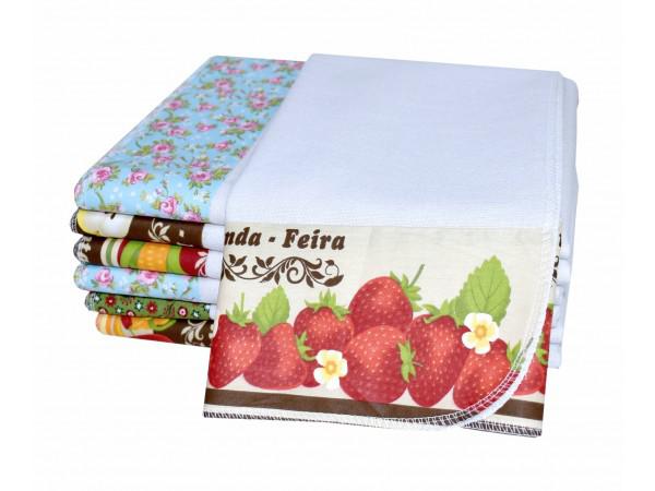 PANO DE PRATO FLABOM EXTRA C/BARRA 45X70CM REF.132