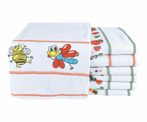 PANO DE PRATO FLABOM FELPUDO ESTAMPADO 40X60CM REF.253