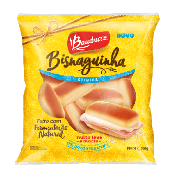 PAO BAUDUCCO BISNAGUINHA ORIGINAL 260G