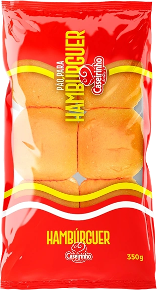 PAO CASEIRINHO HAMBURGUER 350G