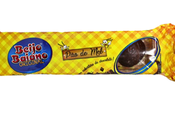 PAO DE MEL BEIJO BAIANO COBERTURA CHOCOLATE 90G