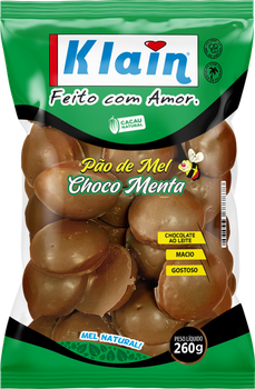 PAO DE MEL KLAIN CHOCO MENTA 260G