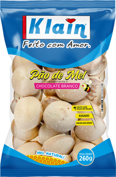 PAO DE MEL KLAIN CHOCOLATE BRANCO 260G