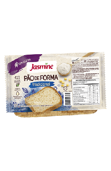 PAO JASMINE S/GLUTEN TRADICIONAL FATIADO 350G