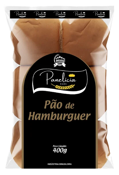 PAO PANELICIA HAMBURGUER 400G