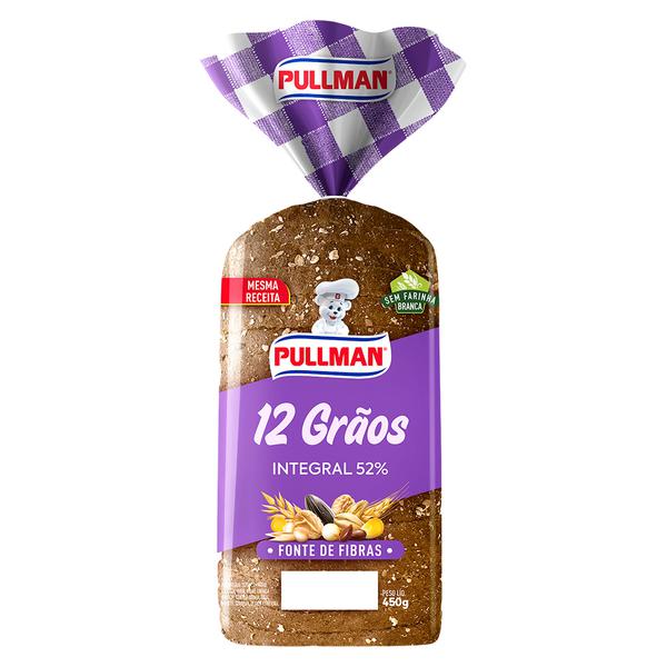 PAO PULLMAN INTEGRAL 12 GRAOS 450G