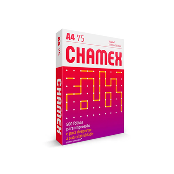 PAPEL SULFITE A4 CHAMEX OFICE C/500