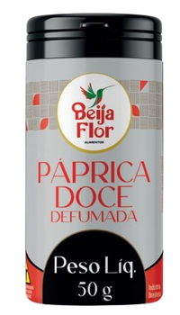 PAPRICA BEIJA FLOR DOCE DEFUMADA 50G