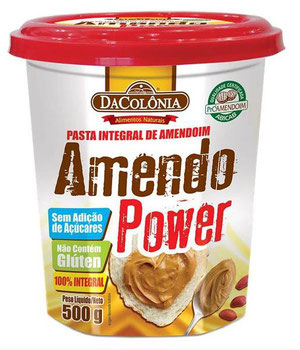 PASTA DACOLONIA AMENDOIM AMENDO POWER TRADICIONAL 500G