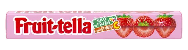 PASTILHA FRUIT-TELLA MORANGO 40G