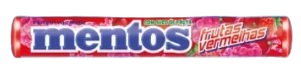 PASTILHA MENTOS FRUTAS VERMELHAS C/14 37,5G