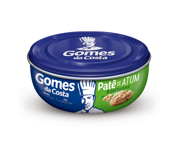 PATE ATUM GOMES COSTA C/AZEITONA 150G