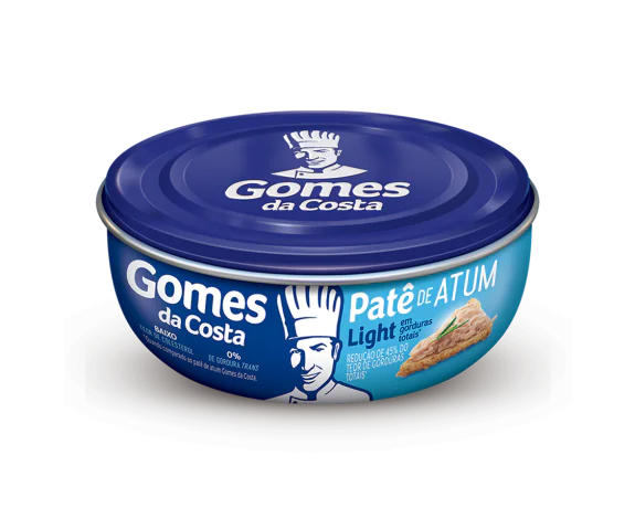 PATE ATUM GOMES DA COSTA LIGHT 150G