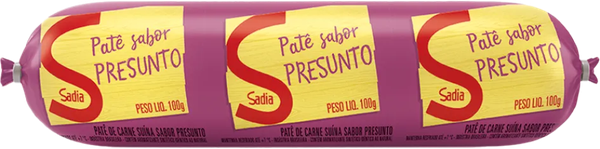 PATE SADIA PRESUNTO 100G