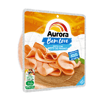 PEITO DE FRANGO FATIADO AURORA 180G
