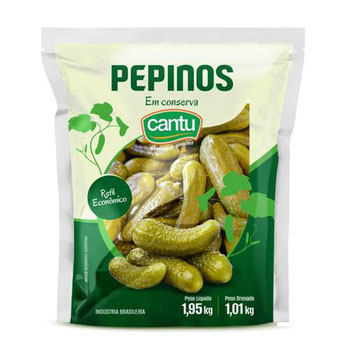 PEPINO EM CONSERVA CANTU 1,01KG