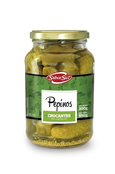 PEPINO EM CONSERVA SABOR SUL 300G