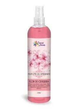 PERFUME DE AMBIENTE TROPICAL AROMAS FLOR DE CEREJEIRA 240ML