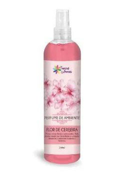 PERFUME DE AMBIENTE TROPICAL AROMAS FLOR DE CEREJEIRA 240ML