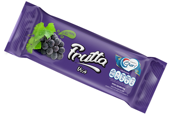 PICOLE GURI FRUTA UVA 50G