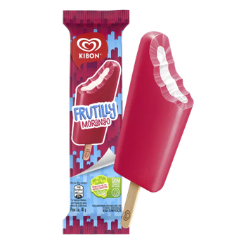 PICOLE KIBON FRUTILLY MORANGO 40G