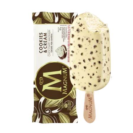PICOLE KIBON MAGNUM COOKIES & CREAM 75G