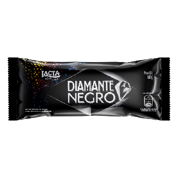 PICOLE LACTA DIAMANTE NEGRO 68G