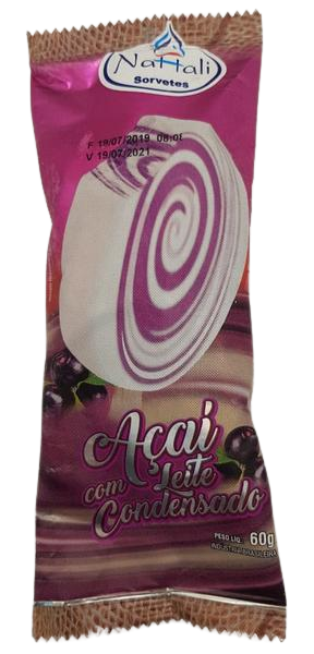 PICOLE NATTALI ACAI C/LEITE CONDENSADO 60G