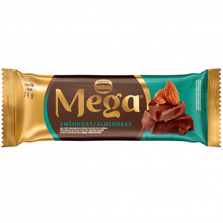 PICOLE NESTLE MEGA AMENDOAS 74G