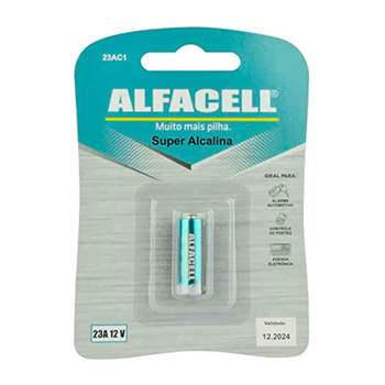 PILHA ALFACELL ALCALINA 23A 12V REF.23AC1