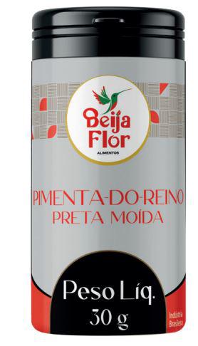 PIMENTA REINO BEIJA FLOR PRETA MOIDA 30G