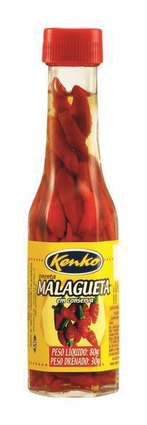 PIMENTA EM CONSERVA KENKO MALAGUETA 80G
