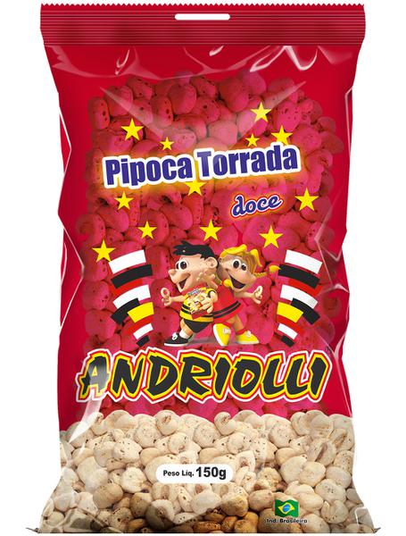 PIPOCA ANDRIOLLI TORRADA DOCE 150G