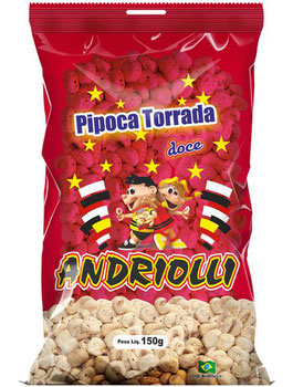 PIPOCA ANDRIOLLI TORRADA DOCE 150G